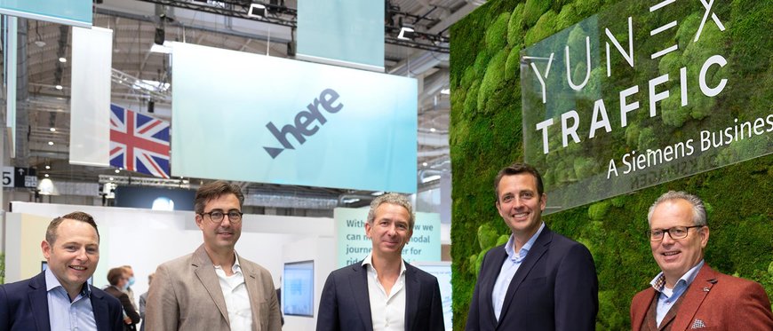 Yunex Traffic and HERE expand partnership to create proactive traffic management solutions